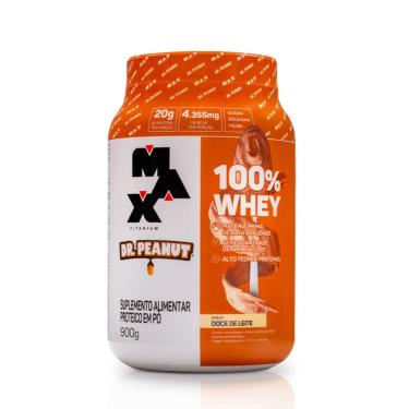 Imagem de 100% WHEY DR. PEANUT POTE 900G DOCE DE LEITE