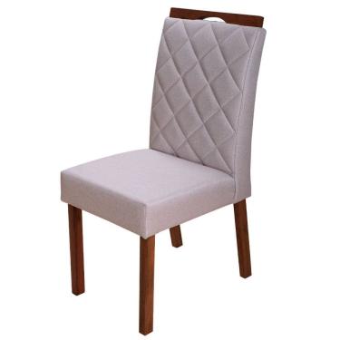 Imagem de Cadeira Alice Com Pega - Castanho
