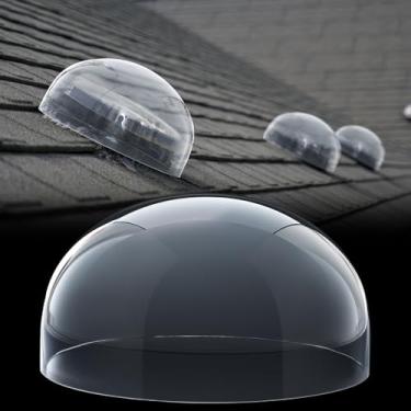 Imagem de Otoolling 40,6 x 40,6 x 17,8 cm cúpula de substituição para claraboias de policarbonato para telhados Rv Solar Tube Sun