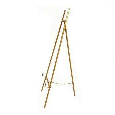 Imagem de Cavalete de pintura a óleo de tripé, suporte de exibição ajustável, suporte de fotos de boas-vindas de casamento para atividades de celebração ao ar livre,