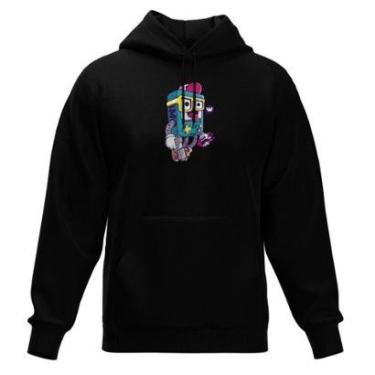 Imagem de Blusa Hyve De Frio MoletomCom Capuz Modelo Canguru Masculina-Masculino