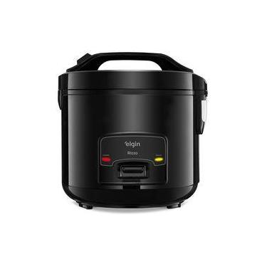 Imagem de Panela Elétrica De Arroz Elgin Rizzo 5 Xícaras 400w Preta Preto 220v 6