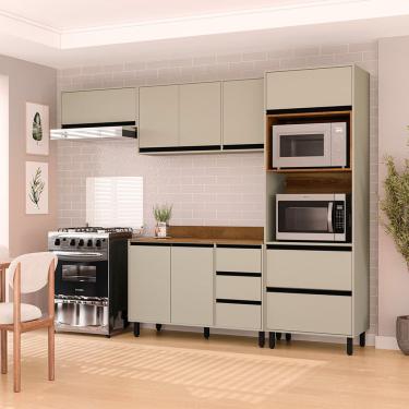 Imagem de Cozinha Modulada 4 Peças com Tampo Koya Politorno