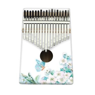 Imagem de Piano de polegar Kalimba para iniciantes com 21 teclas kalimba profissional