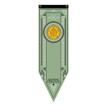 Imagem de Bandeira Flâmula Decorativa Casa Tyrell Game Of Thrones Geek - TENDA M