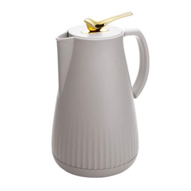 Imagem de Garrafa Térmica de Plástico para Café/Chá New Bird Cinza 1 Litro Wolff