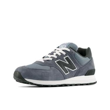 Imagem de New Balance Tênis unissex adulto 574 V2 All Day, Cinza Ártico Escuro/Fantasma, 11 Wide Women/9.5 Men