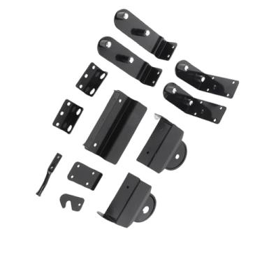 Imagem de AUNMAS Kit de Ferragens para Portão Deslizante para Serviços Pesados, Componentes de Aço Carbono, Design Robusto para Portões de 20 Pés de Largura, Ideal para Uso Residencial e Comercial