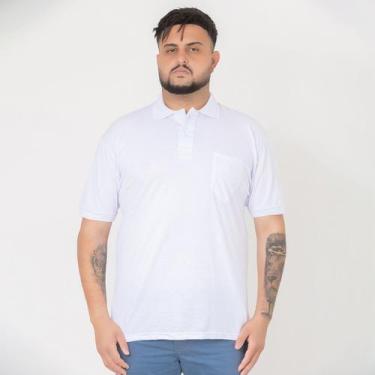 Imagem de Camisa Gola Polo Com Bolso Masculina Tecido Premium - MULTI MARCA, Bra