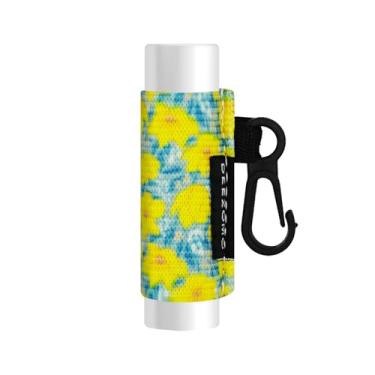 Imagem de Chaveiro com protetor labial com clipe para batom, batom com lindo protetor labial elástico