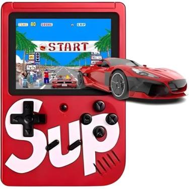 Imagem de Mini Game Portátil Retrô (400+ Jogos Clássicos Pré-Carregados) | Console de Mão Compacto para Viagem | Bateria Recarregável (3h) | Ideal para Presente, Crianças e Nostalgia Adulta