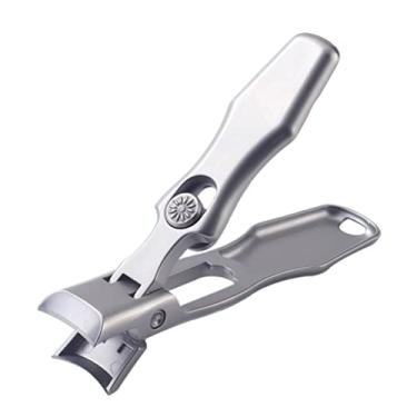 Imagem de Yinhing Cortador de Unhas de Aço Inoxidável, Lâmina Crescente de Mandíbula Larga Afiada Profissional Com Design Anti-respingo e Gaveta de Unhas, para Manicure Pedicure Adultos Bebês