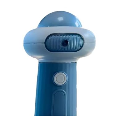 Imagem de Dispenser Automático de Shampoo para Cães, Recarregável USB, 350ml, 1200mAh, Bivolt, ABS, 23x8.5cm, Branco/Azul/Rosa