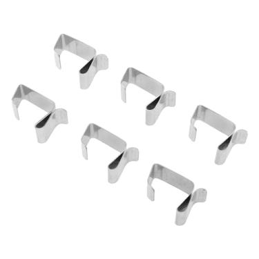 Imagem de Alomejor Clipes de Calha para Pendurar Luzes Ao Ar Livre, 50 Cabides de Metal de Aço Inoxidável para Decorações de Férias Ao Ar Livre, para Telhado e Borda (1)