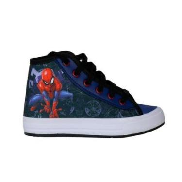 Imagem de Tênis Marvel Homem Aranha Cano Alto Casual Meninos Original-Masculino