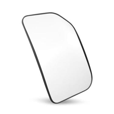 Imagem de Vidro espelhado lado esquerdo do motorista externo adequado para Toyota FJ Cruiser 2007-2014, espelho retrovisor convexo não aquecido, lente grande angular de alta clareza com ferramenta de