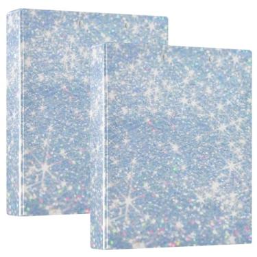 Imagem de Pasta grande antiarranhões com glitter pérola, pasta organizadora de documentos importante, de 3,8 cm, ideal para escritório, escola, casa