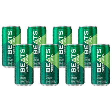 Imagem de Bebida Mista Beats Green Mix Frutas Verdes 269ml 8 Unidades