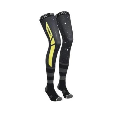 Imagem de Meia De Compressão Para Joelho De Motocicleta, Meia De Proteção Para M