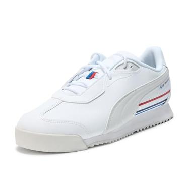 Imagem de PUMA BMW Motorsport Roma Tênis masculino, Branco-pop vermelho Ah25, 38 BR