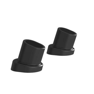 Imagem de Walker Glide Pads, pacote com 2 acessórios para idosos andadores dobráveis (preto)