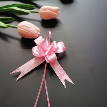 Imagem de Arcos de puxar para embrulho de presente, 10 peças de laço de presente pequeno a granel para embalagem de presentes, caixas, cestas de presente, Natal, casamento, dia dos namorados e decoração de