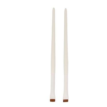 Imagem de Naroote 2 Pincéis de Maquiagem de Delineador de ângulo Plano Inclinado Ultra Fino para Aplicação Precisa, Adequados para Fibra de Uso Diário
