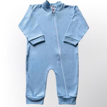 Imagem de Kit 5 Pijama para Bebê com Ziper Conforto sem Complicações - Jolen Bab