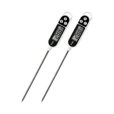 Imagem de Termômetro Digital De Cozinha 1-10P TP300 Para Carne, Cozimento, Churr