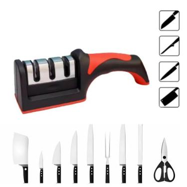 Imagem de Amolador De Facas 3 Opções Entrega Rápida E Segura - ROMI