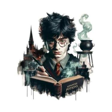 Imagem de Kit De Pintura Em Diamante 5D DIY Harry Potter Hogwarts, Arte De Borda