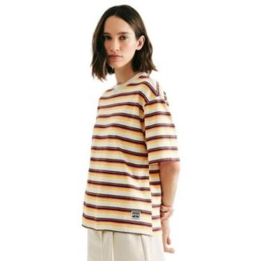 Imagem de Blusa Hering Feminina Box Listrada-Feminino