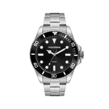 Imagem de Relógio Prata Masculino Mondaine Cor Da Correia Prateado