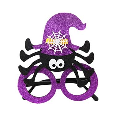 Imagem de Armação de Óculos Halloween Traje Cosplay para Artigos Festa Lembranças Adereços Decoração Mascaras Carnaval Performances Palco Artesanato Ótimo Adole