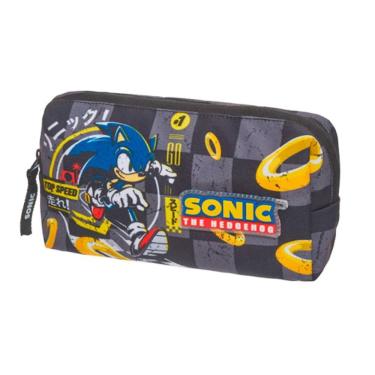 Imagem de Estojo Escolar Sonic Top Speed Necessaire - Pacific