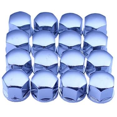 Imagem de Capa do Parafuso de Roda Universal Cromado 17mm Jogo com 16pcs - SERAU