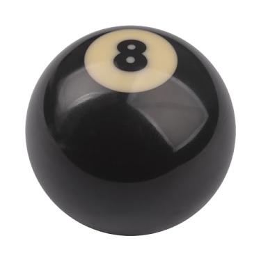 Imagem de TSudoku Puxadores de câmbio de bola de sinuca preto 8 manípulos de mudança de marchas estilo legal alavanca de câmbio cabe na maioria dos veículos manuais automáticos de carro, TA15, preto 8