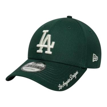 Imagem de Boné New Era 940 Los Angeles Dodgers Visor Script Verde-Masculino
