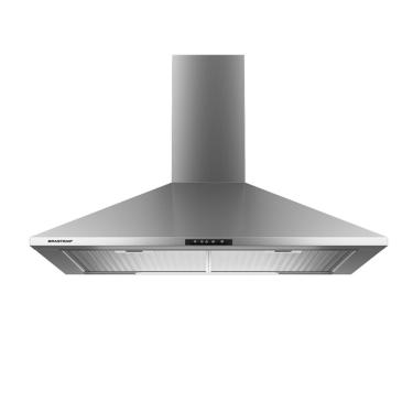 Imagem de Coifa de Parede Brastemp 60cm Inox 4 Bocas com Duplo Filtro Piramidal BAI60BR 220V