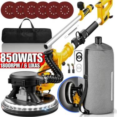 Imagem de Lixadeira Telescópica 800w 60hzomTeto Com Coletor De Pó e Acompanha Bo