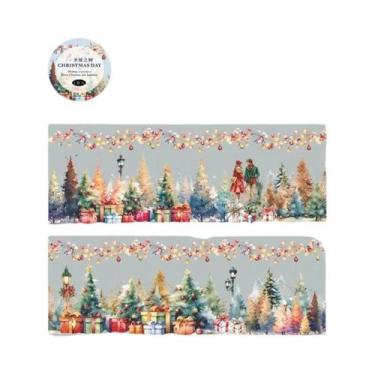 Imagem de Fita Adesiva PET Com Estampa De Gato Anime Para Decoração De Natal, Ca