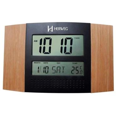 Imagem de Relógio De Parede Digital Herweg Ref: 6438-299