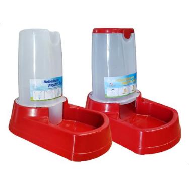 Imagem de Kit Comedouro e Bebedouro Automatico para Cachorro 6,5 Lt - ALVORADA, 