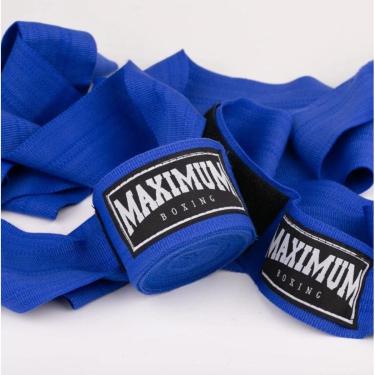 Imagem de Par Bandagem Maximum Muay Thai 3 Metros Boxe Kickboxing cor:;tamanho:único;genero:unissex-Unissex