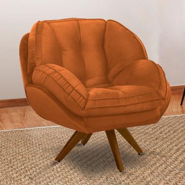 Imagem de Poltrona Evora Base Giratoria Movellu Home