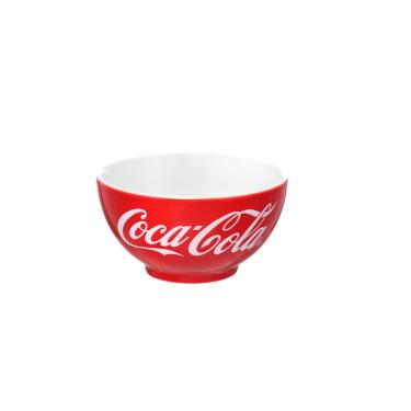 Imagem de Bowl de Porcelana Redondo Coca-Cola Vermelho 440 ml