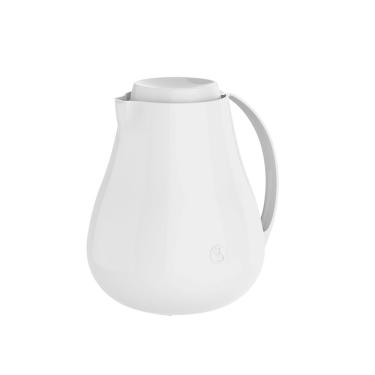 Imagem de Garrafa Termica Bule Branco Sonetto Cafe Leite Cha 750ml