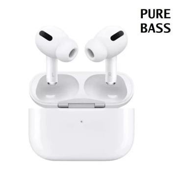 Imagem de Fone De Ouvido Bluetooth Pro Air Kimaster Sem Fio Com Borracha Tws350