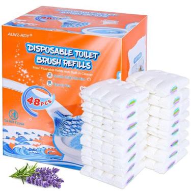 Imagem de Almofadas de recarga para limpador de banheiro ALWZ-RDY 48 quilates La