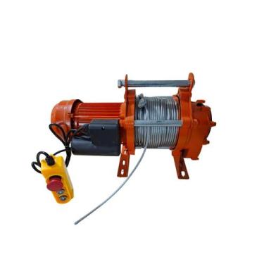Imagem de Guincho Elétrico Monofásico Fixo 500/1000kgs 60 metros MTM